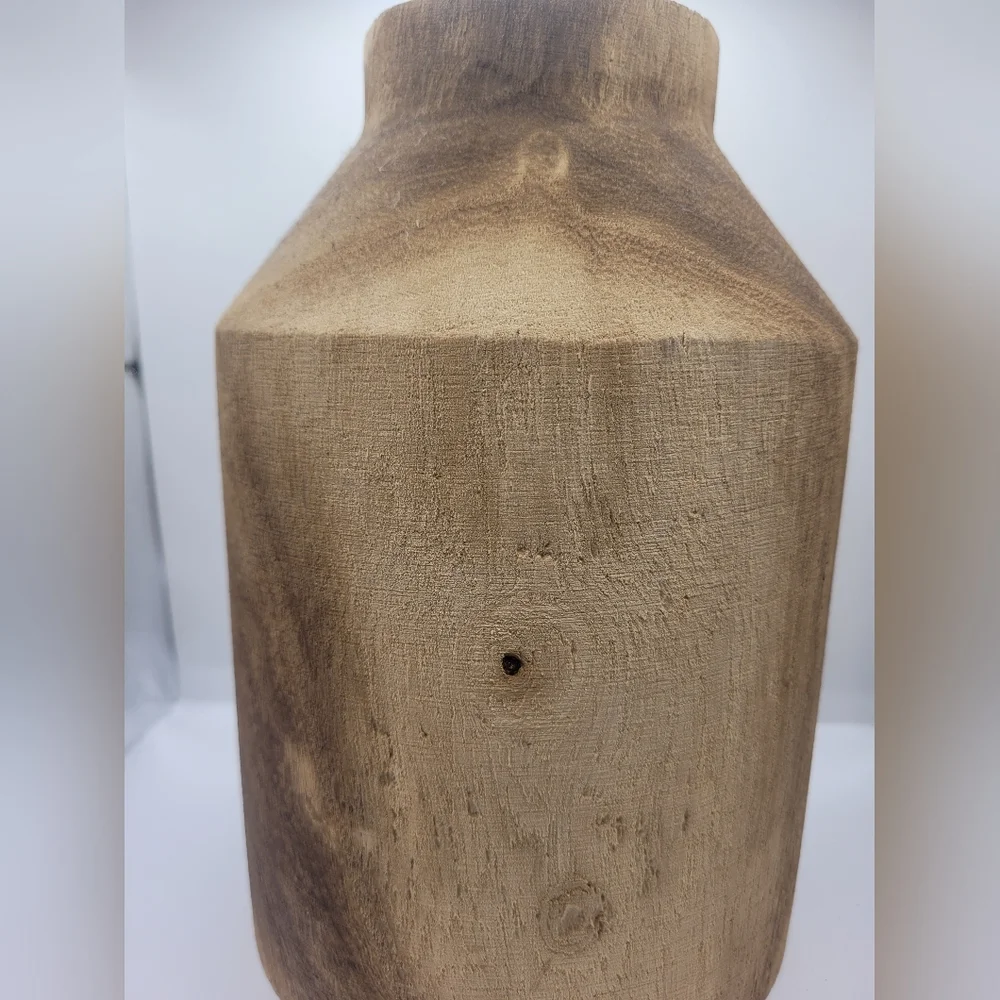 Studio McGee Small Wood Vase